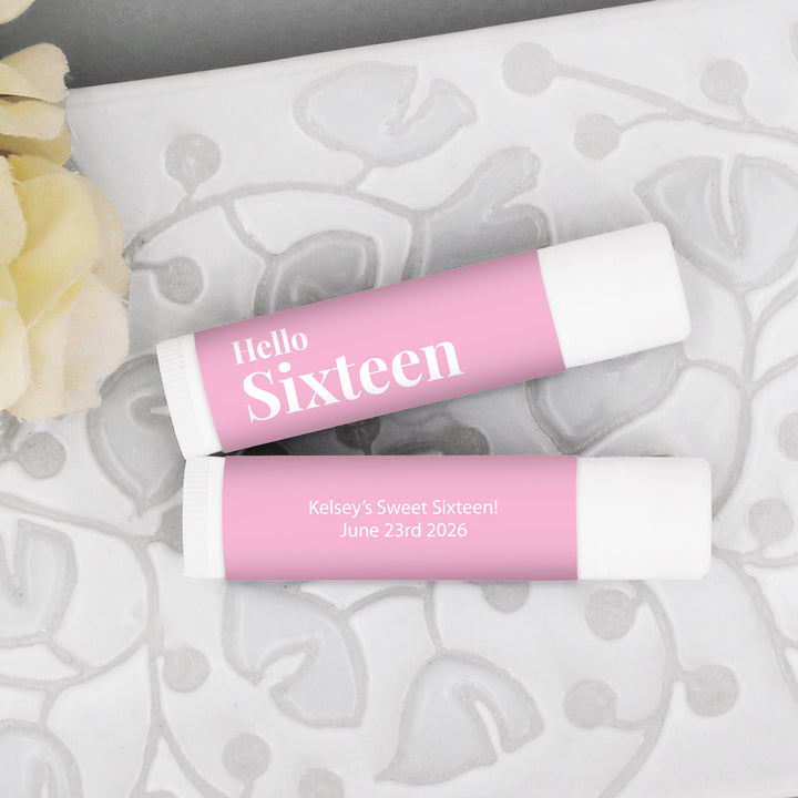 Trendy Birthday Party Favors, Birthday Favors for Woman, Birthday Favors for Men, Custom Lip Balm, Party Favors