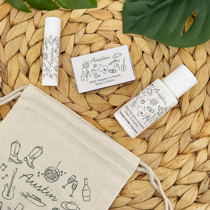 Custom Drawstring Bags, Girls Trip, Austin Bachelorette Bags