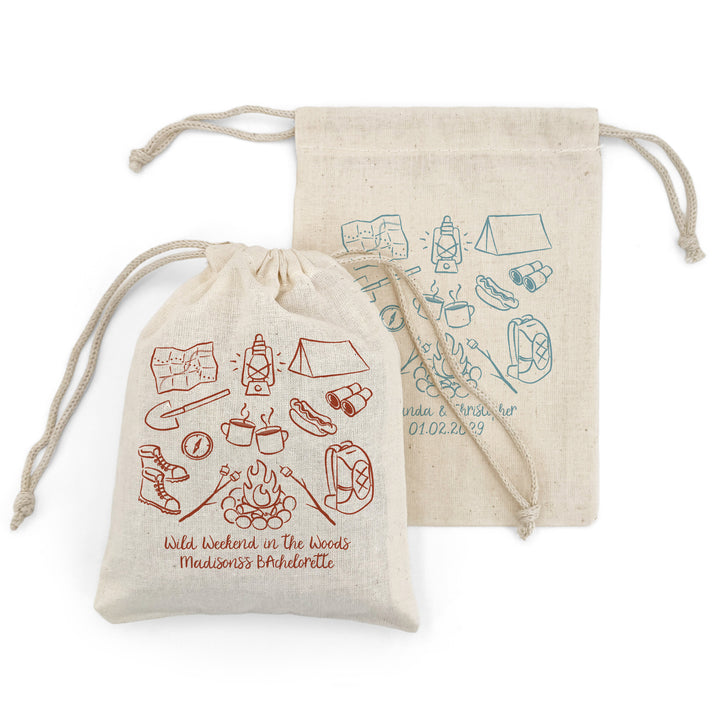 Custom Drawstring Bags, Girls Trip, Camp Bachelorette Bags