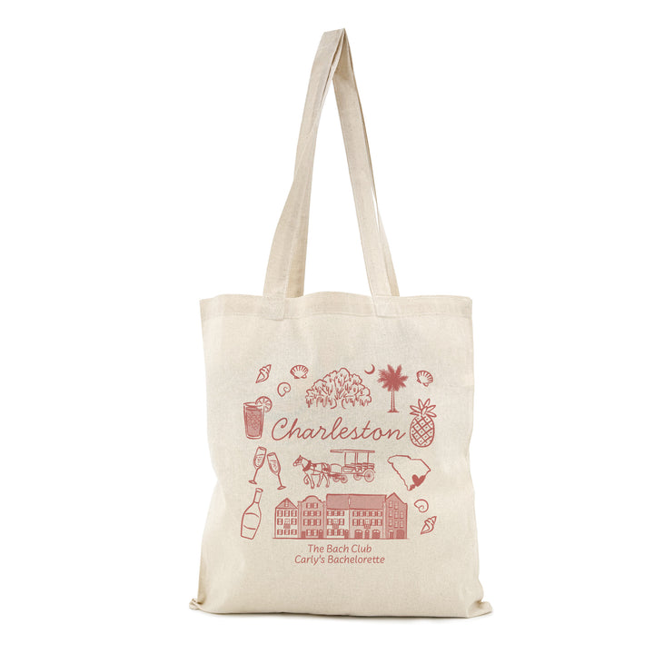 Charleston Bachelorette Tote Bags