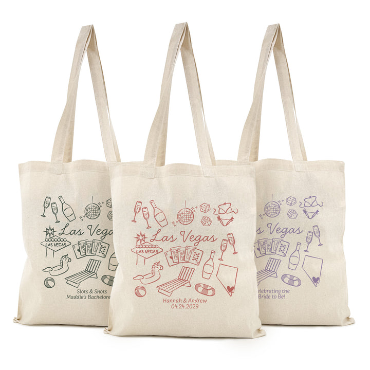 Las Vegas Bachelorette Tote Bags