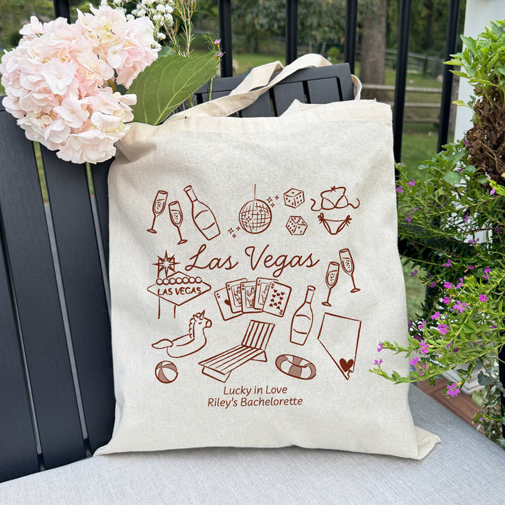 Las Vegas Bachelorette Tote Bags