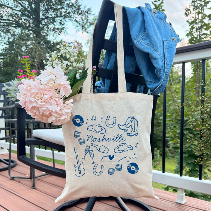 Nashville Bachelorette Tote Bags