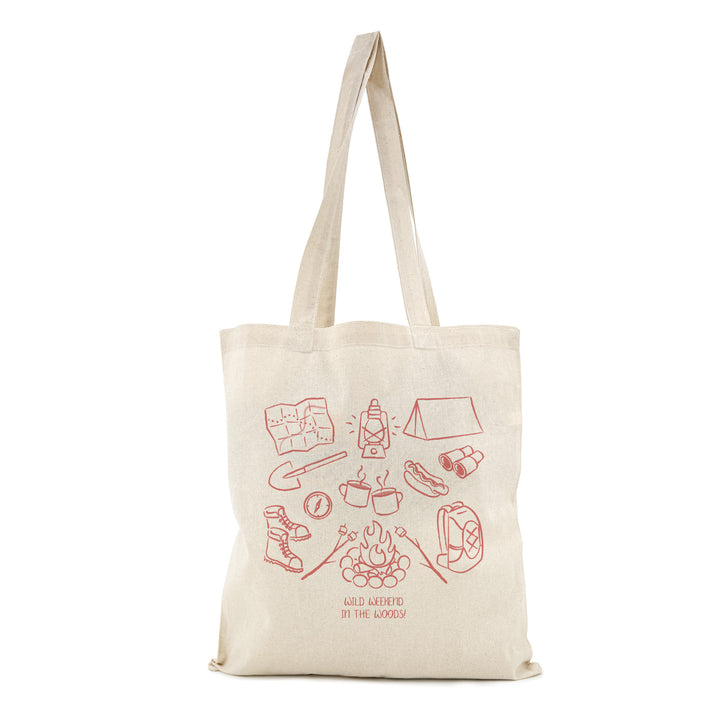 Camp Bachelorette Tote Bags