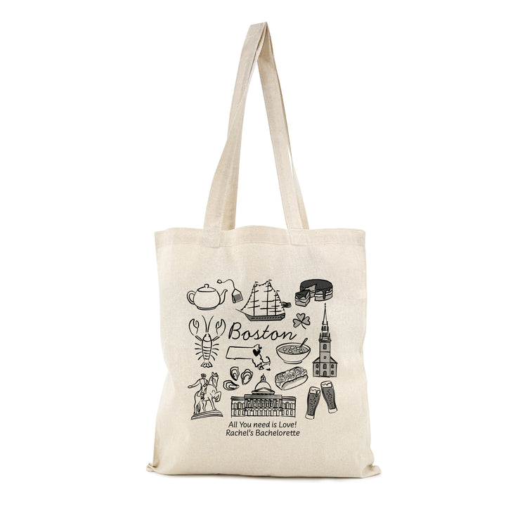 Boston Bachelorette Tote Bags