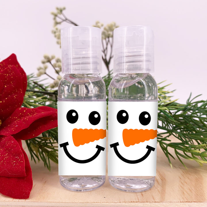 Snowman Face, Hand Sanitizer
