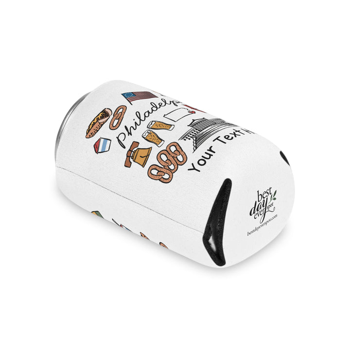 Philadelphia Can Cooler — Personalized Bachelorette Party Can Cooler