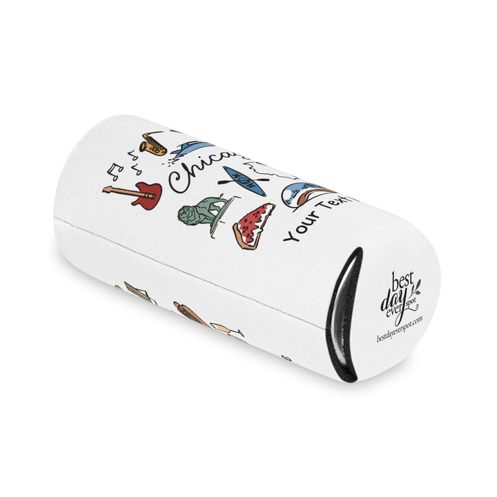 Chicago Can Cooler — Personalized Bachelorette Party Can Cooler