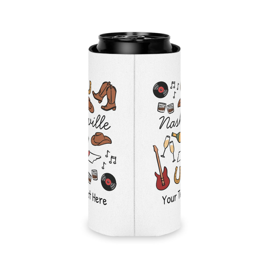 Nashville Can Cooler — Personalized Bachelorette Party Can Cooler