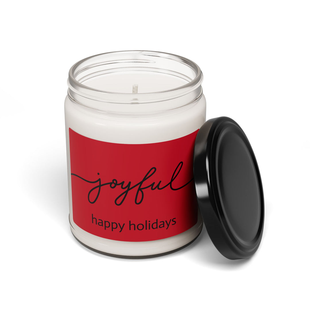 Joyful Holiday Scented Soy Candle - 9oz