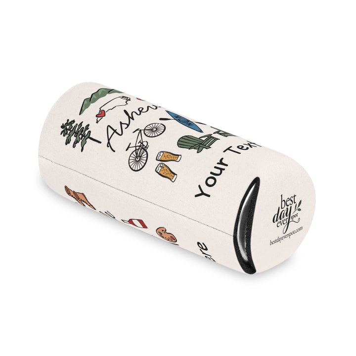 Asheville Can Cooler — Personalized Bachelorette Party Can Cooler
