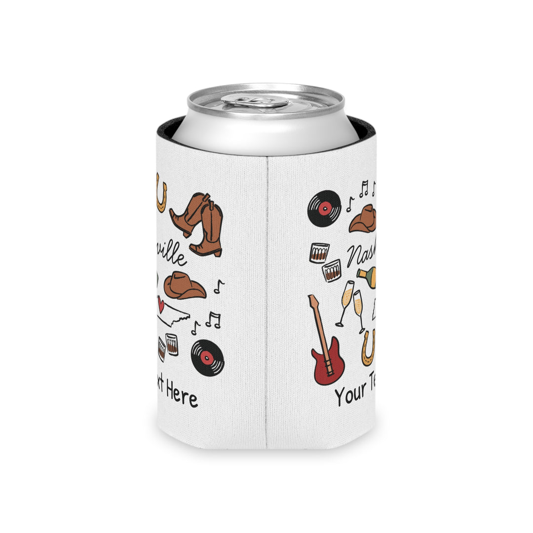 Nashville Can Cooler — Personalized Bachelorette Party Can Cooler