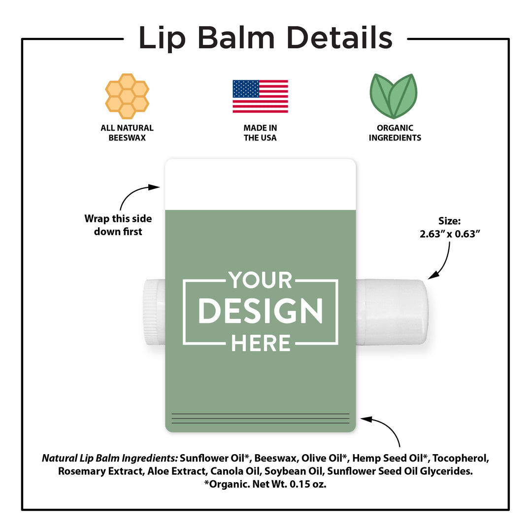 Personalized Lip Balm, Bridal Shower Favors, Burgundy Floral