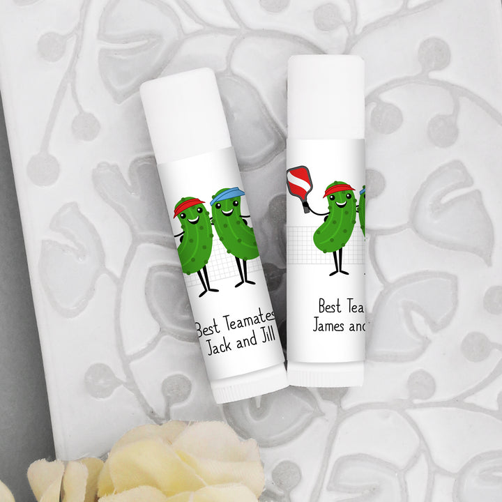 Pickleball Gift for Woman, Pickleball Birthday Party Favor, Pickleball Lovers, Personalized Lip Balm Gift, Lip Balm Party Favors