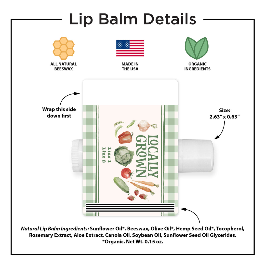 Locally Grown, Baby Shower Lip Balm