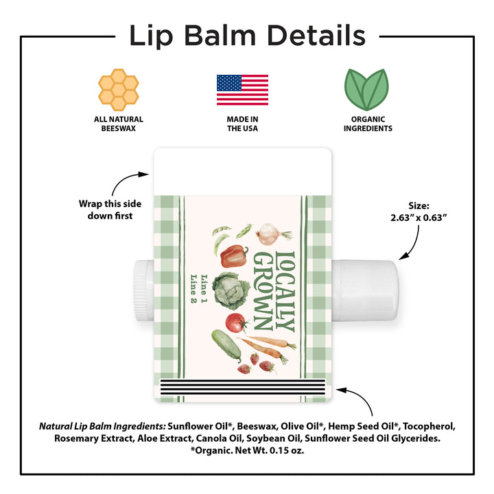 Locally Grown, Baby Shower Lip Balm