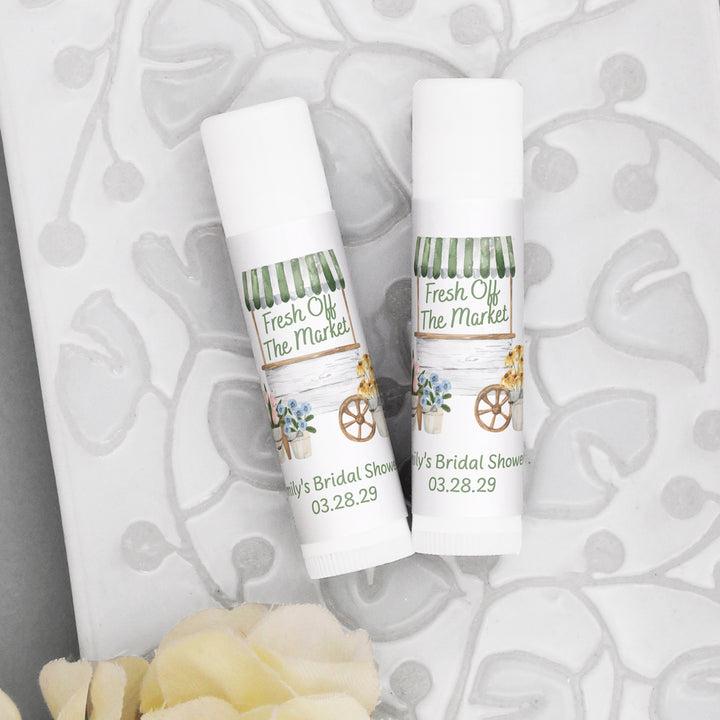 Fresh Off the Market, Bridal Shower Lip Balm