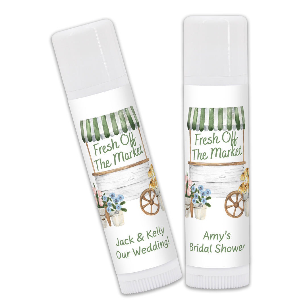 Fresh Off the Market, Bridal Shower Lip Balm