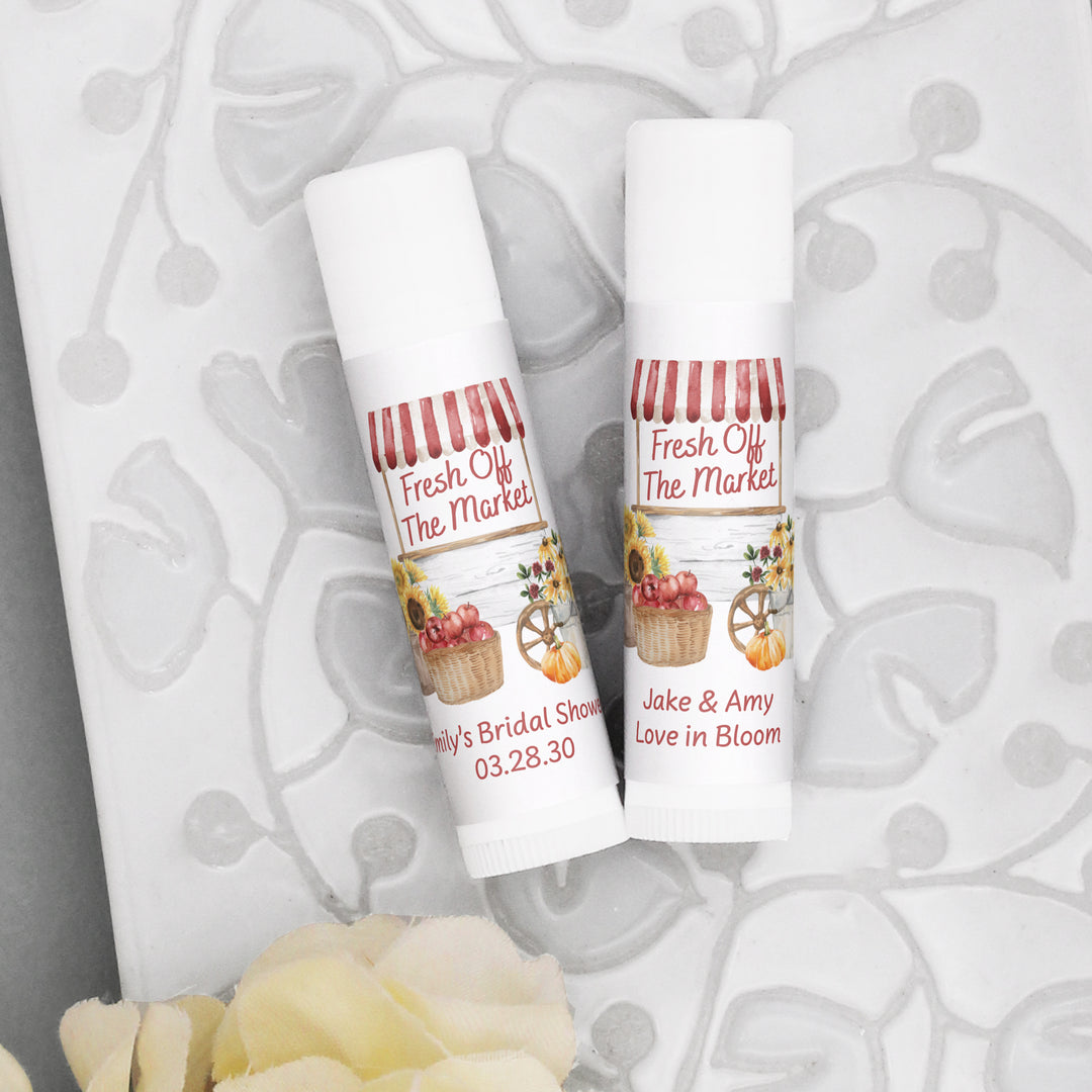 Fall Fresh Off the Market, Bridal Shower Lip Balm