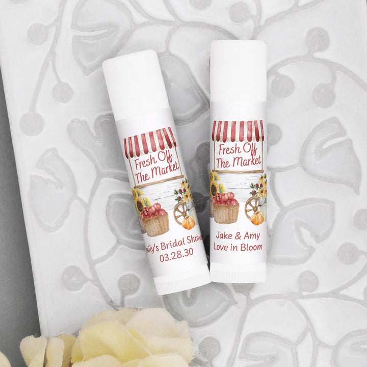 Fall Fresh Off the Market, Bridal Shower Lip Balm