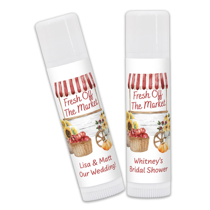Fall Fresh Off the Market, Bridal Shower Lip Balm