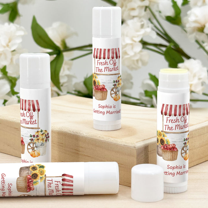Fall Fresh Off the Market, Bridal Shower Lip Balm
