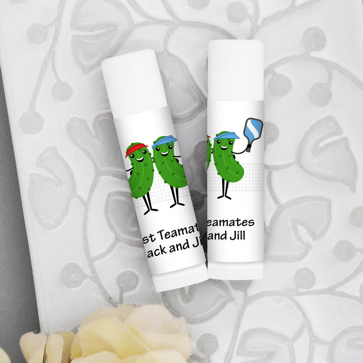 Pickleball Gift for Woman, Pickleball Birthday Party Favor, Pickleball Lovers, Personalized Lip Balm Gift, Lip Balm Party Favors