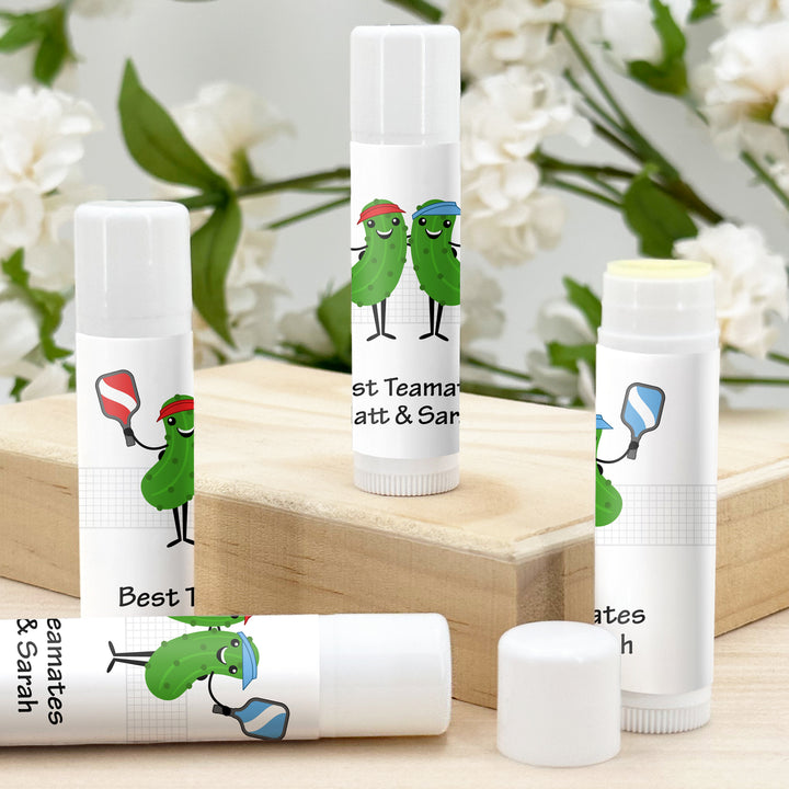 Pickleball Gift for Woman, Pickleball Birthday Party Favor, Pickleball Lovers, Personalized Lip Balm Gift, Lip Balm Party Favors