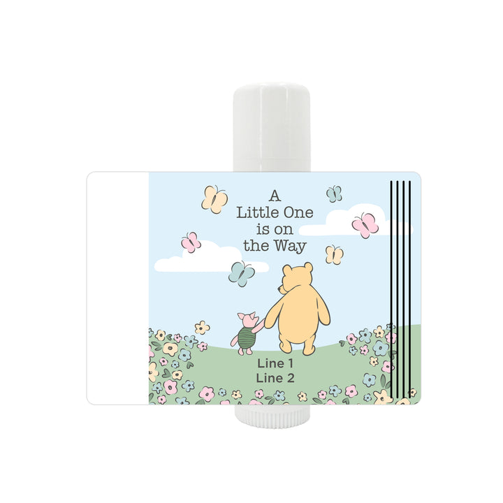 Classic Winnie the Pooh Baby Shower Favor, Pooh and Piglet Blue Skies, Lip Balm Favors, Baby Shower Boy, Baby Shower Girl