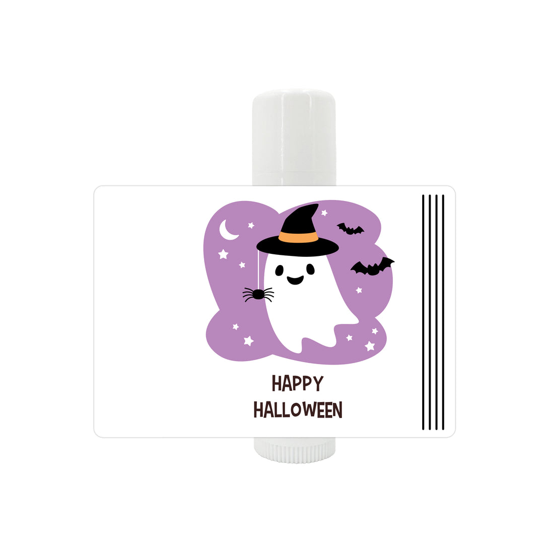 Ghost Lip Balm Favors, Halloween Party Treats, Halloween Classroom Gifts, Ghosts with Hats