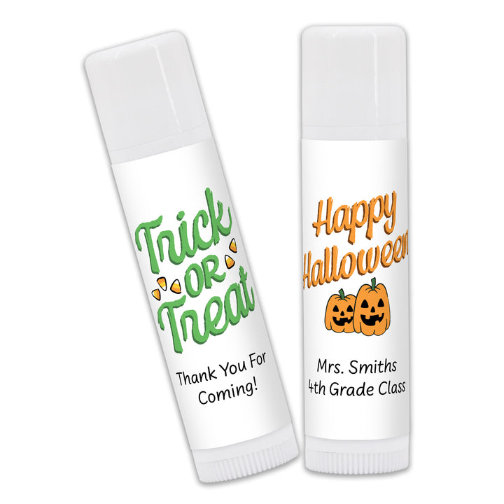 Halloween Lip Balm Favors, Trunk or Treat Gifts, Halloween Classroom Treats, Spooky Season