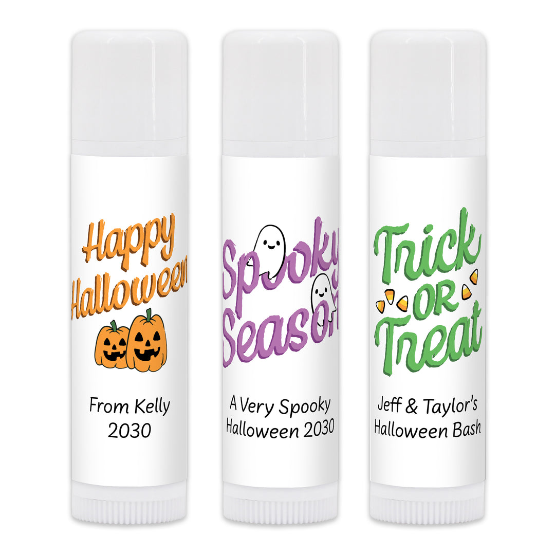 Halloween Lip Balm Favors, Trunk or Treat Gifts, Halloween Classroom Treats, Spooky Season