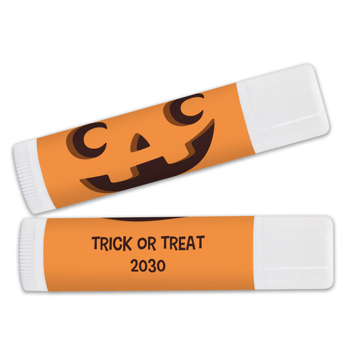 Halloween Lip Balm Favors, Trunk or Treat Gifts, Halloween Classroom Treats, Jack-o-Lanterns