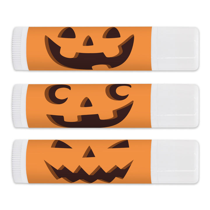 Halloween Lip Balm Favors, Trunk or Treat Gifts, Halloween Classroom Treats, Jack-o-Lanterns