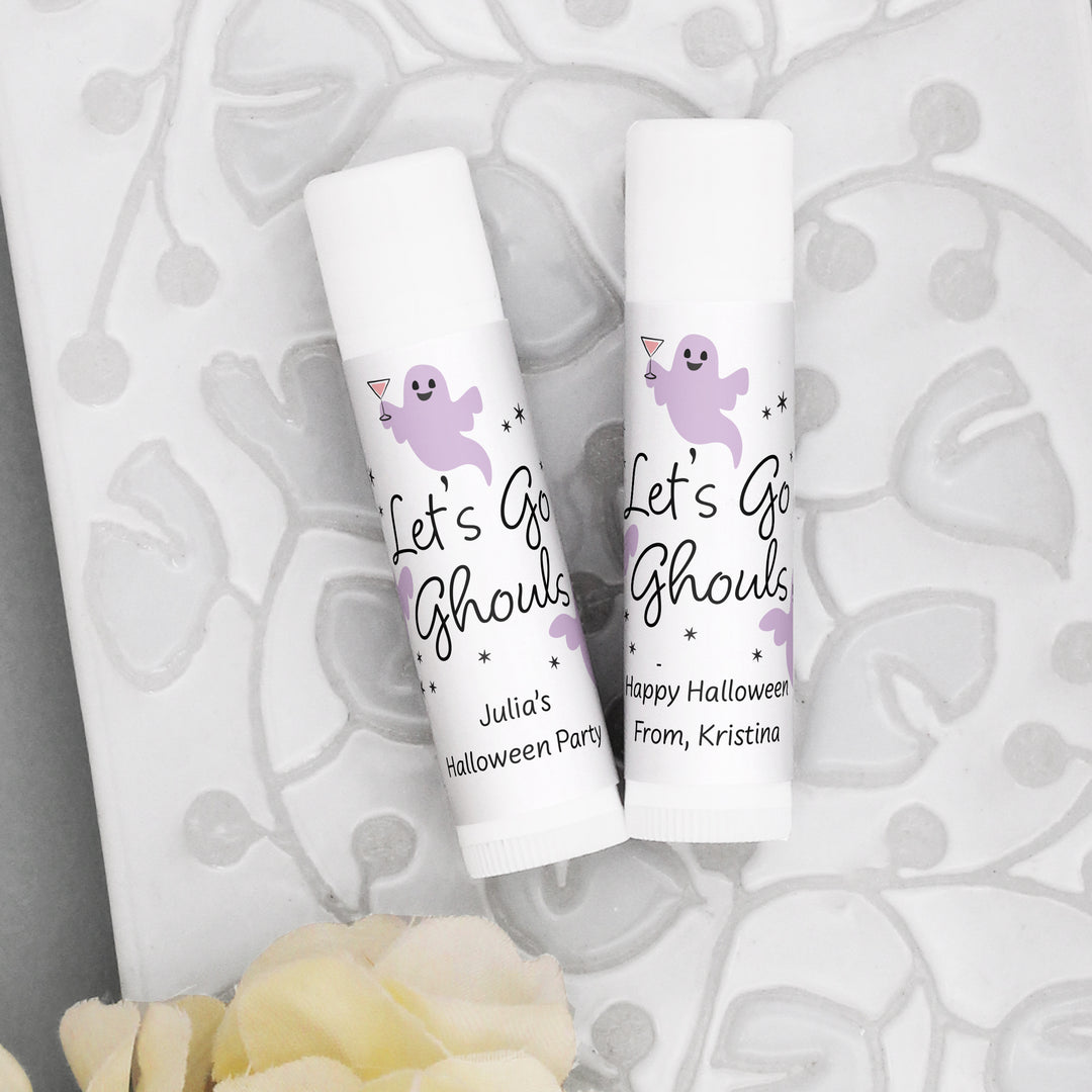 Halloween Lip Balm Favors, Trunk or Treat Gifts, Halloween Classroom Treats, Let&