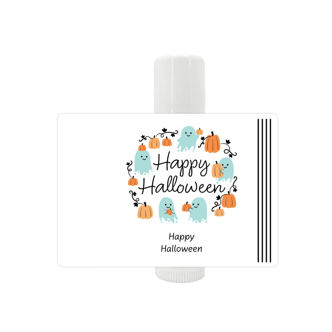 Halloween Lip Balm Favors, Trunk or Treat Gifts, Halloween Classroom Treats, Pumpkin Patch Ghosts