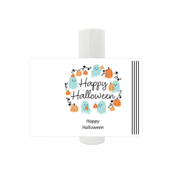 Halloween Lip Balm Favors, Trunk or Treat Gifts, Halloween Classroom Treats, Pumpkin Patch Ghosts