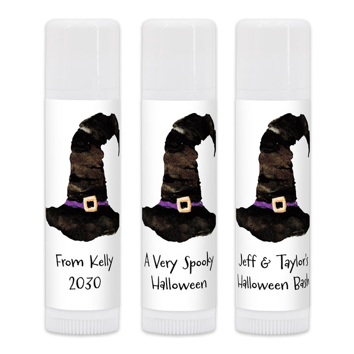 Halloween Lip Balm Favors, Trunk or Treat Gifts, Halloween Classroom Treats, Witch Hat