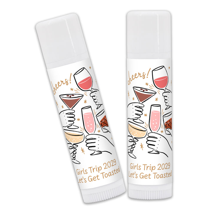 Cheers Cocktails Doodle, Lip Balm