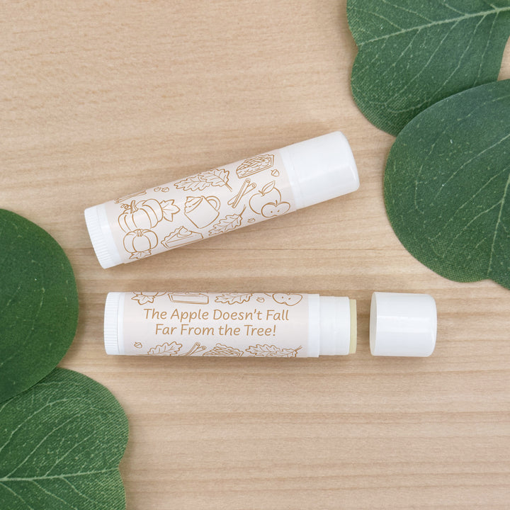 Fall Doodle Lip Balm, Bridal Shower, Friendsgiving, Baby Shower Party Favors