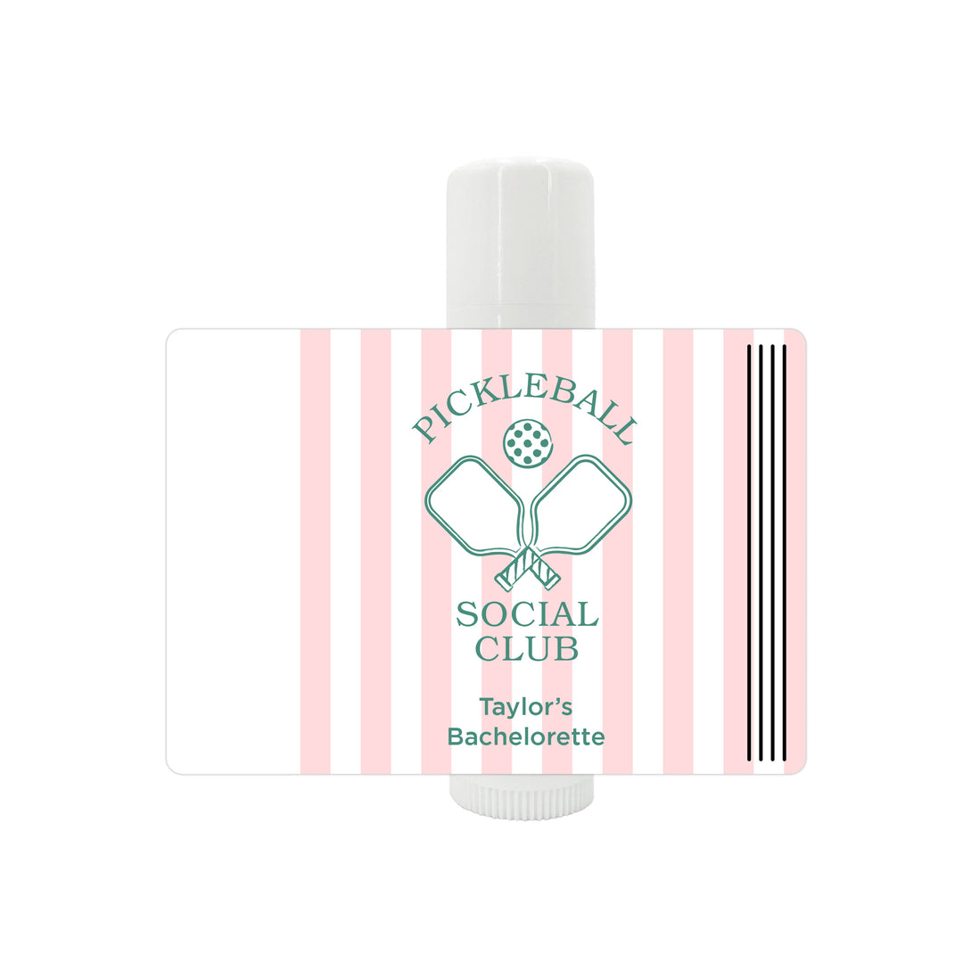A Perfect Match, Pickleball Stripe Lip Balm