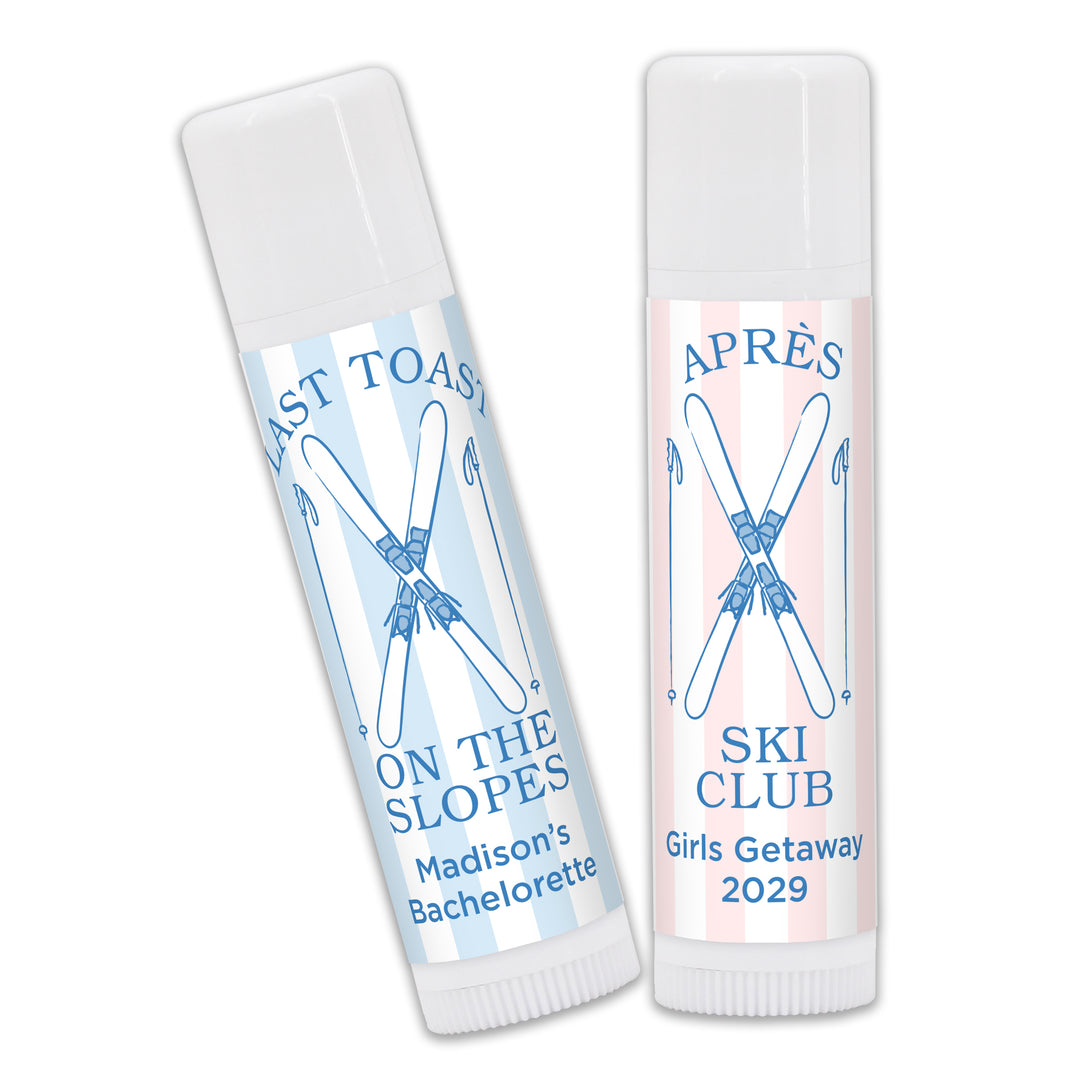 Last Toast on the Slopes, Ski Stripe Lip Balm