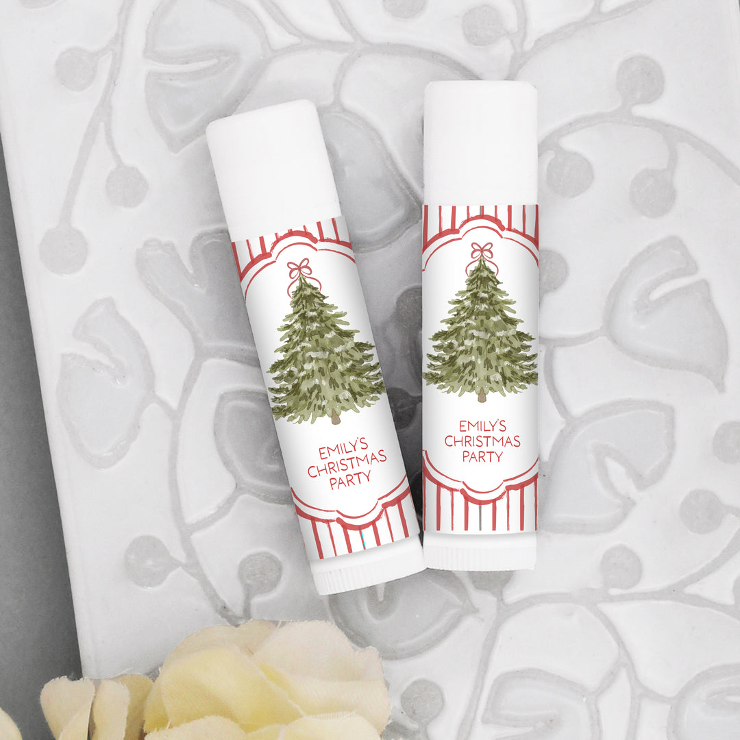 Christmas Tree Stripe, Lip Balm