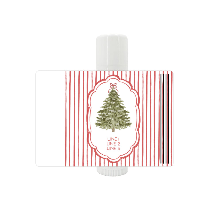 Christmas Tree Stripe, Lip Balm