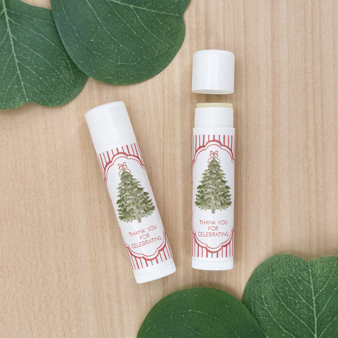 Christmas Tree Stripe, Lip Balm