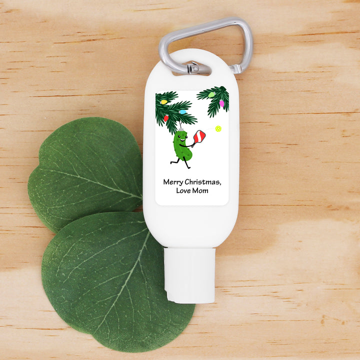 Pickleball Gift for Woman, Pickleball Party Favor, Pickleball Lovers, Sunscreen with Carabiner, Christmas Party Favors