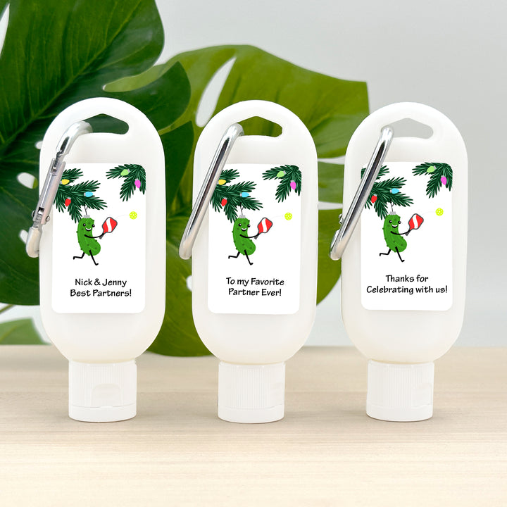 Pickleball Gift for Woman, Pickleball Party Favor, Pickleball Lovers, Sunscreen with Carabiner, Christmas Party Favors