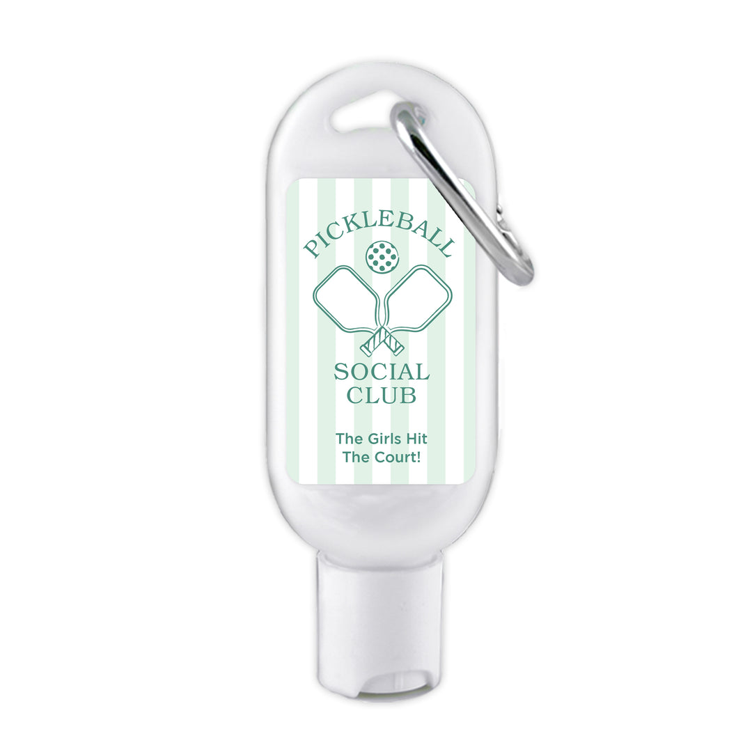 A Perfect Match, Pickleball Stripe Carabiner Sunscreen