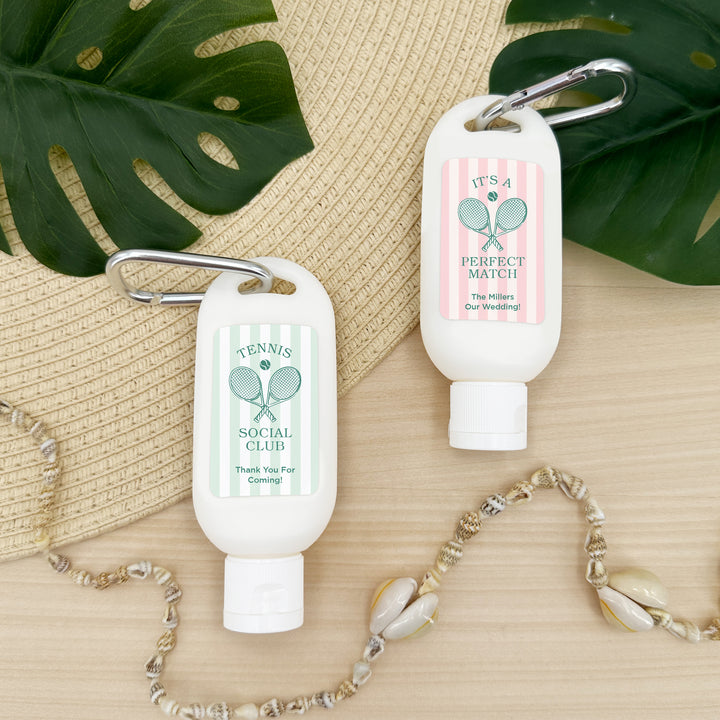 A Perfect Match, Tennis Stripe Carabiner Sunscreen
