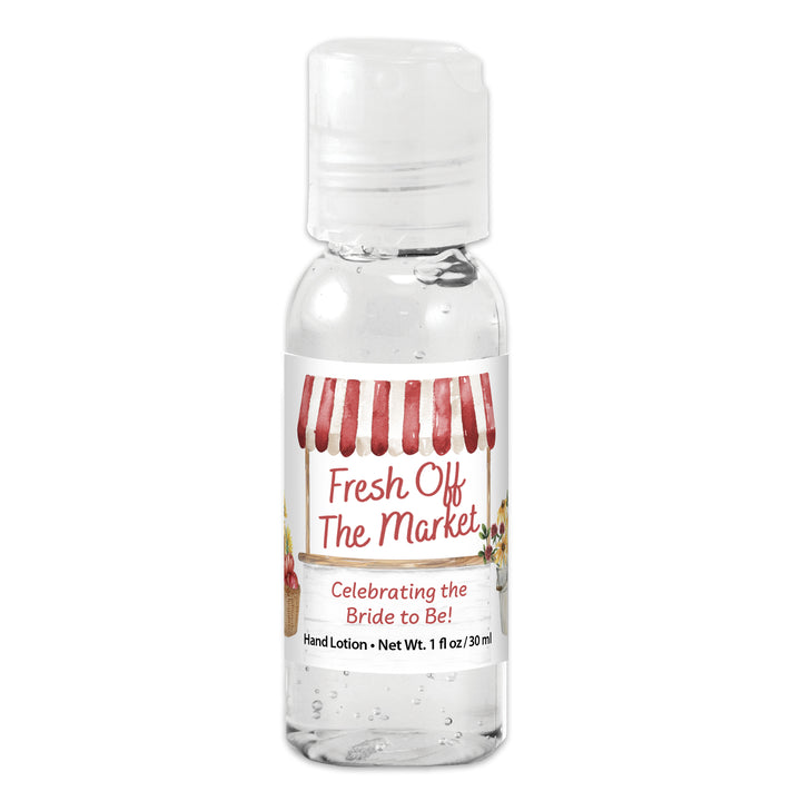 Fall Fresh Off the Market, Bridal Shower Favors, Hand Sanitizer 1 oz Gel